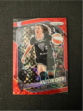 Kaitlyn Chen - 2025 Panini WNBA - Prizm Red Power - RC Rookie #62/75